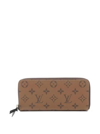 Louis Vuitton 2021s Reverse Monogram Clemence wallet - Brown