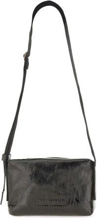 Uma Wang Bolso de hombro de cuero texturizado - Bags - Mujer - Negro - ONE SIZE