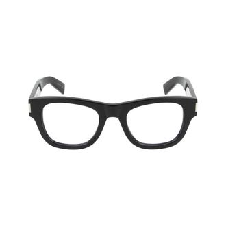 Saint Laurent Black Transparent Eyeglasses SL 698 - unisex - Saint Laurent - Glasses - Black - 50 MM - Accessories