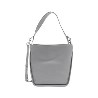 Balenciaga Pre-owned Bucket Bags, female, Gray, Size: ONE SIZE Pre-owned Vintage Shoulder Bag