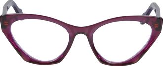 K&agrave;dor Coachella Glamour Glossy Bold Cat-Eye Sunglasses