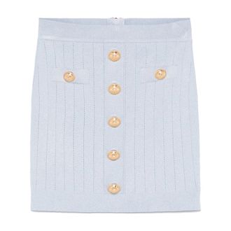 Balmain Gonne Blu-Donna