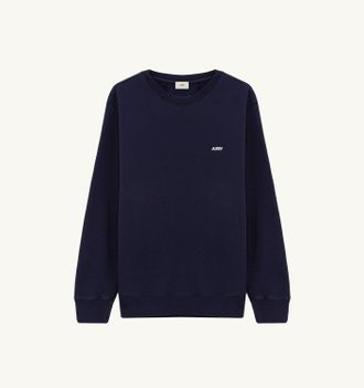 Autry EMBROIDERED LOGO CREWNECK SWEATSHIRT MAN