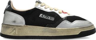 Autry Medalist Super Vintage leren sneakers - Grijs
