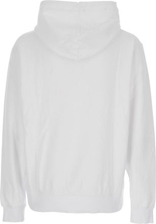 Dsquared2 Mens Hoodie White Cotton Sweatshirts Sweater