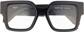 Off-white 50mm Square Reading Glasses in Black at Nordstrom Rack