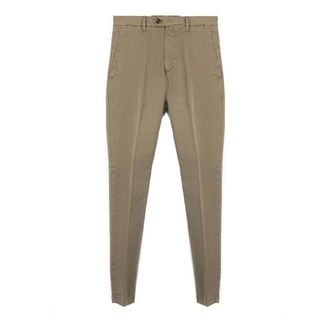 BRIGLIA 1949 Chinos, male, Green, Size: XL Stretch Cotton Trousers