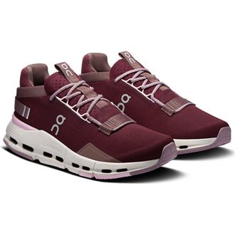 On Cloudnova 2 Sneaker in Maroon/Peony at Nordstrom, Size 7.5