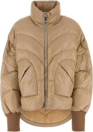 Khrisjoy Beige Quilted Jacket