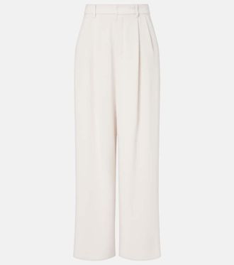 Max Mara Donata pleated wide-leg pants