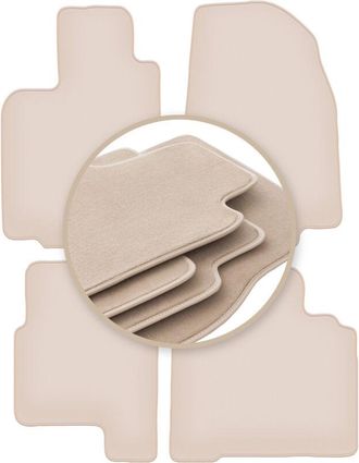 OEM Alfombrillas Beige Premium Para Mazda Cx-9 I Suv 2006-2015