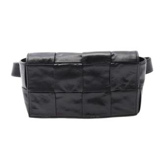 Bottega Veneta unisex, Pre-owned, Zwart, Maat: ONE Size Leer
