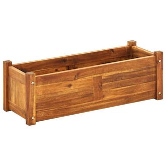 vidaXL Garden Raised Bed Acacia Wood 29.9x10.9x9.8, 41771