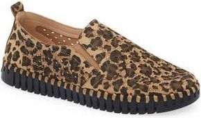 Ilse Jacobsen Tulip Slip-On Sneaker in Latte W/Black at Nordstrom Rack, Size 6Us / 36Eu