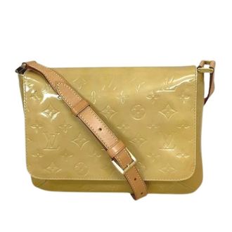 Louis Vuitton Pre-owned Vernis Schoudertas - Dames - Pre-owned - Beige - Maat: ONE Size Leer