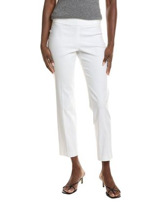 Jones New York Pull-On Wide Waistband Straight Ankle Pant