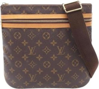 Louis Vuitton Pre-owned Cross Body Bags, female, Brown, Size: ONE SIZE Pre-owned Pochette Bosphore Shoulder Bag