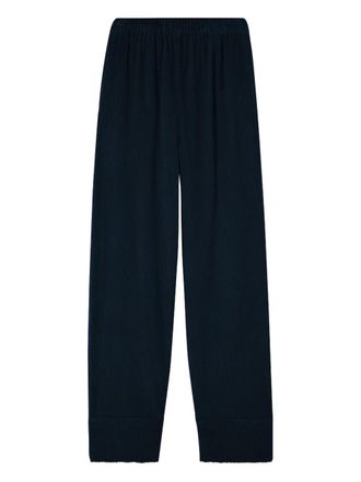 American Vintage Padow corduroy straight trousers - Blue