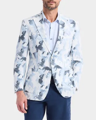 Robert Graham Men & apos;s Penhale Floral Woven Sport Coat