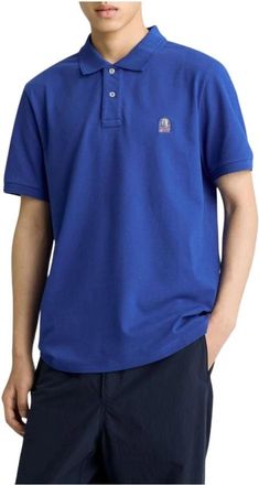 Parajumpers Wellington Polo Shirt - Heren - Polos - Blauw - 2XL - Katoen - Tops