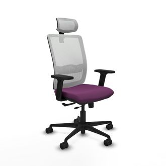 Piqueras y Crespo Silla Ergon&oacute;mica Piqueras Y Crespo Blanco Espuma 50 Mm