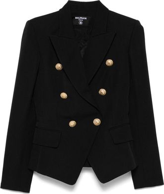 Balmain Womens Jackets Black