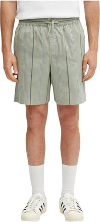Maison Kitsun&eacute; Heren, Korte broeken, Groen, Maat: W38 Katoen