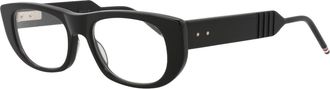 Thom Browne Unisex 53mm Black Opticals
