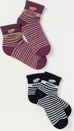 Karhu x Anthropologie Striped Crew Socks, Set of 2