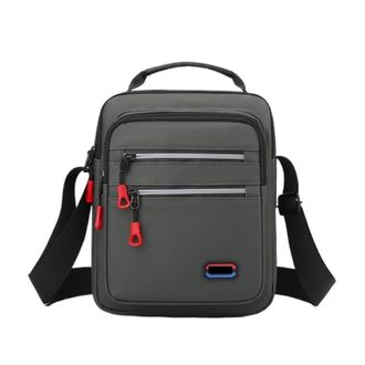 Generic Compatible For Mens business crossbody bag(White)