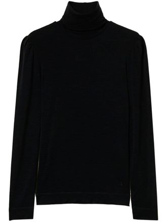 Twin-Set T-shirt met logo amulet - Zwart