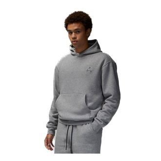Nike Jordan Air Jordan Logo Popover Hoodie Grey DQ7466-091