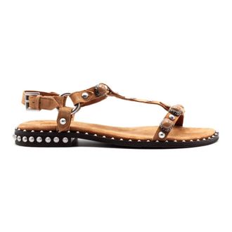 Ash Flat Sandals, female, Brown, Size: 10 US Podium Sandal