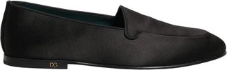 Dolce & Gabbana Loafers casual schoenen - Heren - Loafers - Zwart - 43 EU - Leer - Schoenen