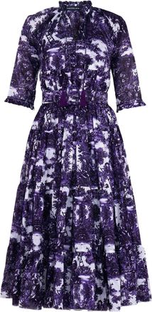 Samantha Sung Antilles Toile Eden Dress Dress