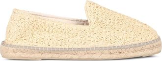Maneb&igrave; Beige Slip-on Espadrilles