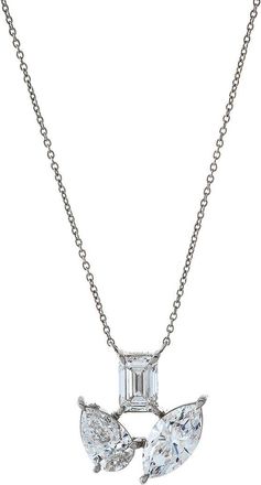 Adina Eden 14K 3.33 Ct. Tw. Lab-Grown Diamond Necklace
