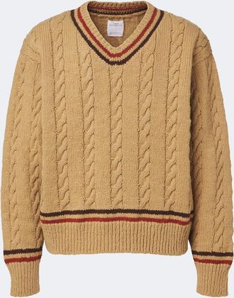 Visvim Collegia wool and cashmere sweater