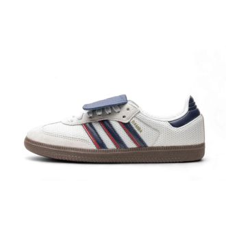 adidas Samba LT Crystal White Dark Blue - Heren - Skateschoenen - Veelkleurig - 36 2/3 EU - Leer - Fitness