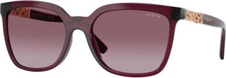 Vogue Eyewear Elegante Zonnebril met Verlooplens - Dames - Zonnebrillen - Paars - 56 MM - Nylon - Accessoires