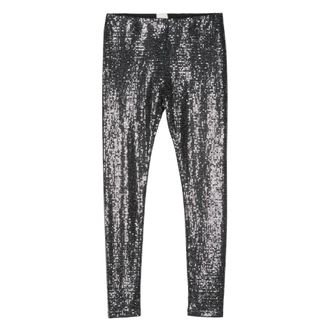 Isabel Marant Sequin Embellished Stretch Leggings