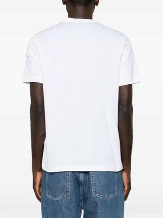 Paul Smith Mushroom-Print Cotton T-shirt - White