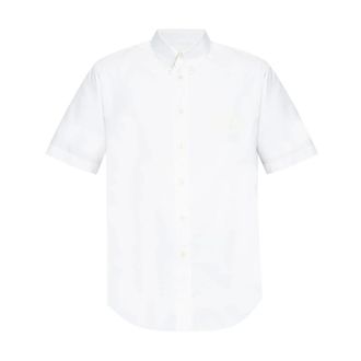 Givenchy Short Sleeve Shirts, male, White, M, Short Sleeve Shirt