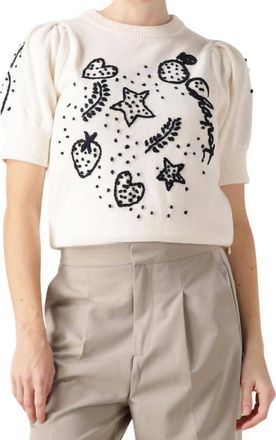 Fab By Fabienne Chapot Edo Sweater In White