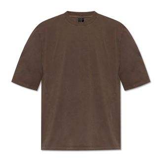 Entire studios T-Shirts, unisex, Brown, Size: XS Cotton t-shirt