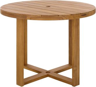 Safavieh Couture Mayaguana Round Teak Dining Table