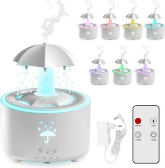 OEM Humidificador De 300 Ml Con Mando A Distancia E Iluminaci&oacute;n Led Para Dormitorio Y Sal&oacute;n