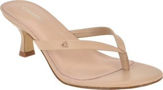Calvin Klein Opelle 2 Sandal in Light Natural 110 at Nordstrom, Size 9.5