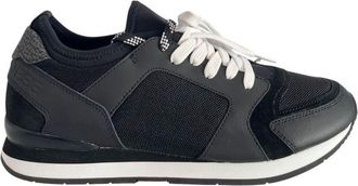 Borbonese Black Leather Men Mens Sneaker