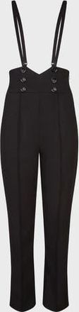 Anne Fontaine Blake High-Waisted Designer Pants in Black at Nordstrom, Size X-Small